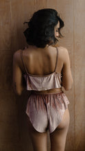 Load image into Gallery viewer, We Are Mancini Ready to Wear Bridal, Iggy Boxer Short, Satin, Velvet, Bridal Intimates, Bridal Underwear, Bridal Pyjamas, Wedding Nightwear, Nightgown, Wedding Night Wear Image, Wedding Present, Wedding Gift, Destination Wedding, Honeymoon