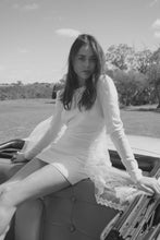 Load image into Gallery viewer, SATIN BRIDAL MINI DRESS