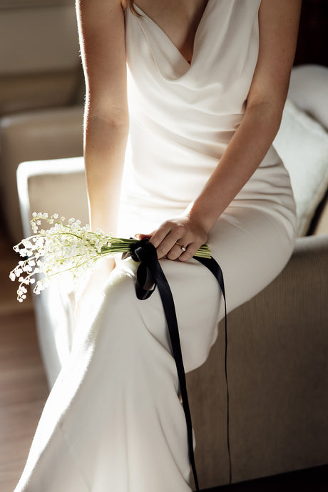 Wedding Dresses, Maxi Dresses, Cowl Neck, Satin Dress, Wedding Flowers, Antonia Gown, We Are Mancini Bridal Wear, Wedding Dress, Wedding Separates, Destination Wedding, Luxury Wedding, Beach Wedding, Wedding Dress Two Piece, Top and Skirt, Wedding Nails, Wedding Accessories, Wedding Decor