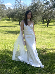 The Olive Tulle Scarf - Wearemancini